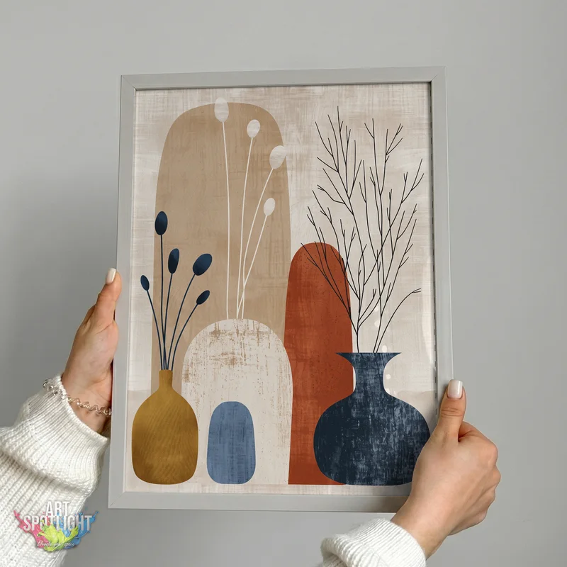 MINIMALIST VASES AND STEMS