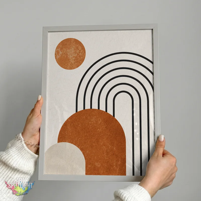 TERRACOTTA SUN AND ARCHES