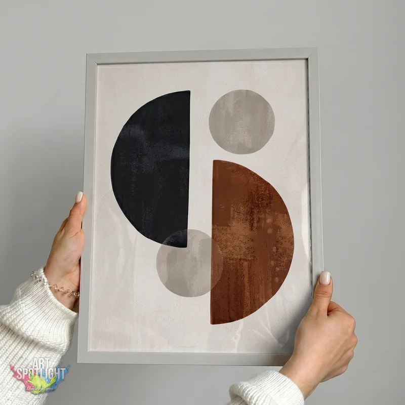 EARTH TONE GEOMETRIC SHAPES