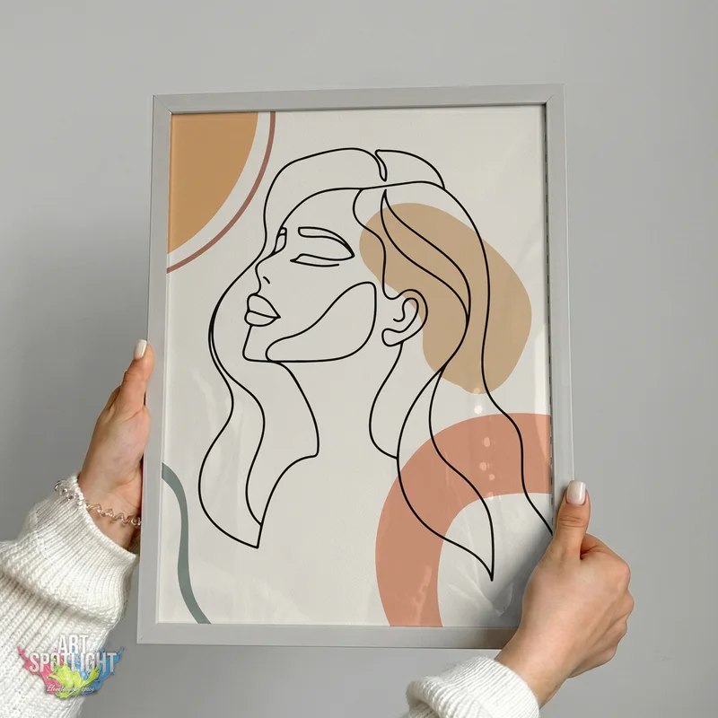 WOMAN IN PROFILE