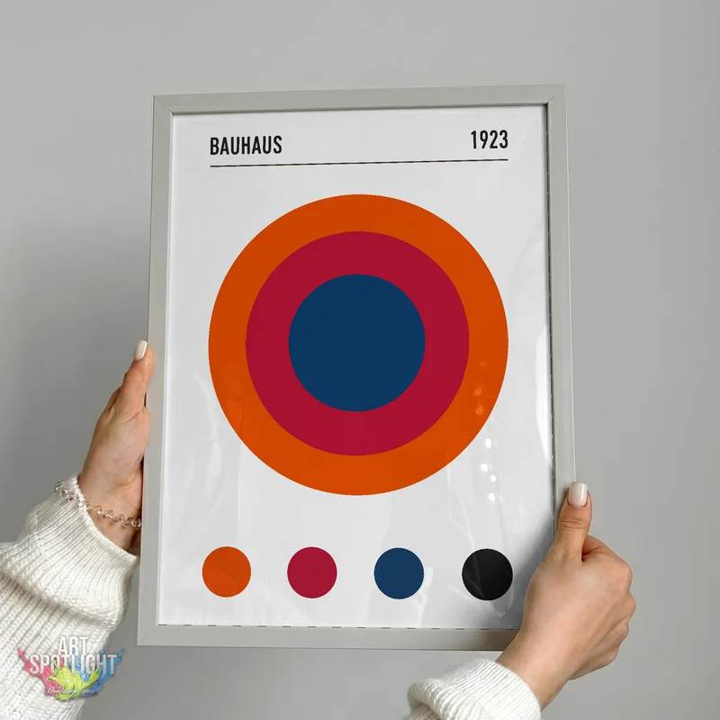 BAUHAUS CONCENTRIC CIRCLES