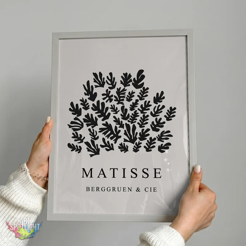 BLACK BOTANICAL SILHOUETTES
