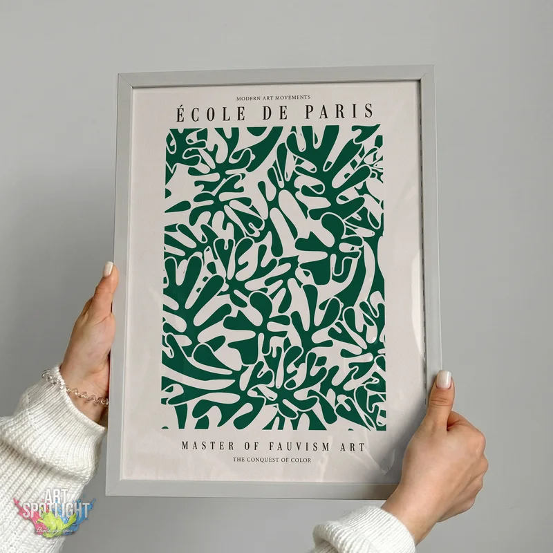 GREEN ORGANIC SHAPES