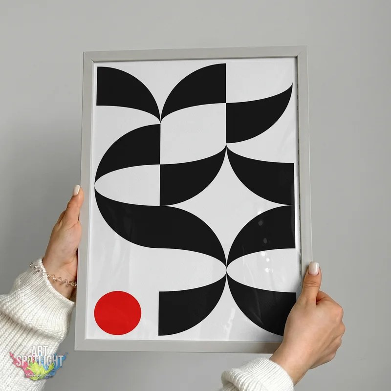 BLACK CURVES RED CIRCLE