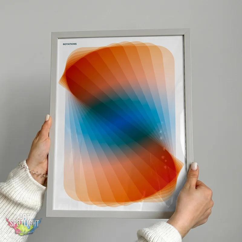 ORANGE AND BLUE ROTATIONS