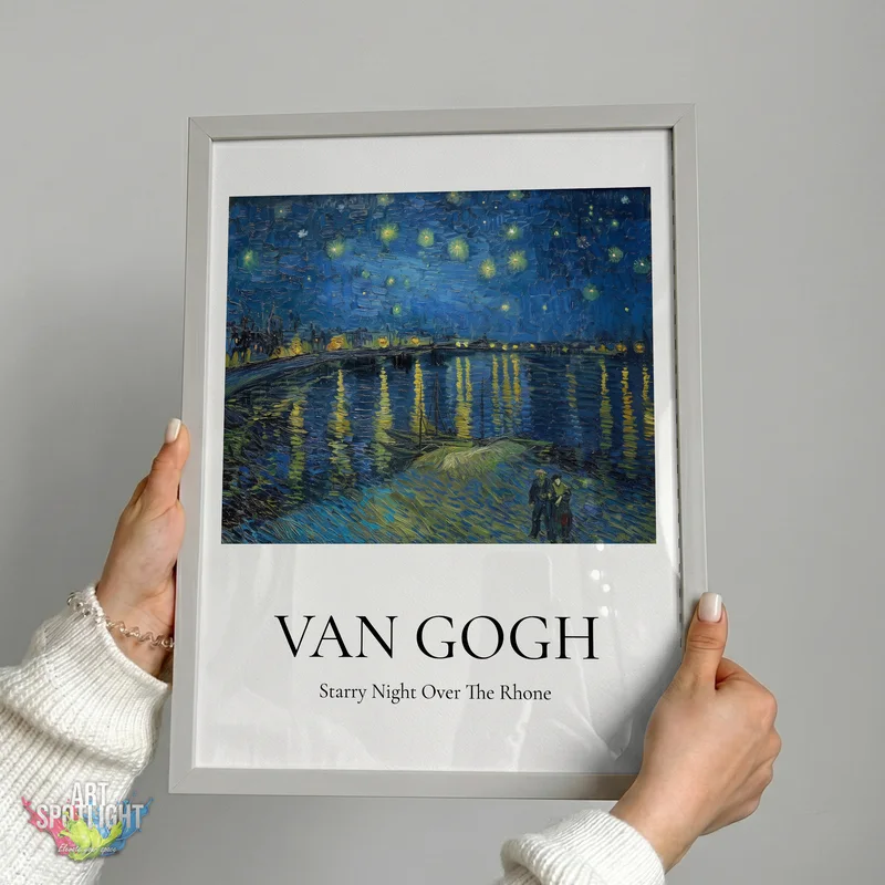 STARRY NIGHT OVER THE RHÔNE — VINCENT VAN GOGH