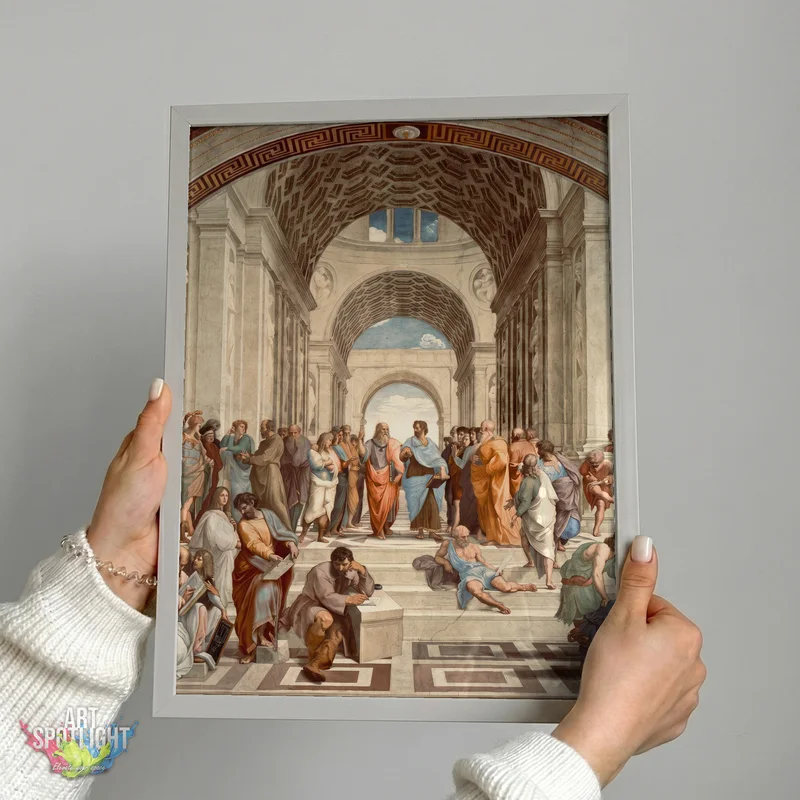 THE SCHOOL OF ATHENS BY RAPHAEL