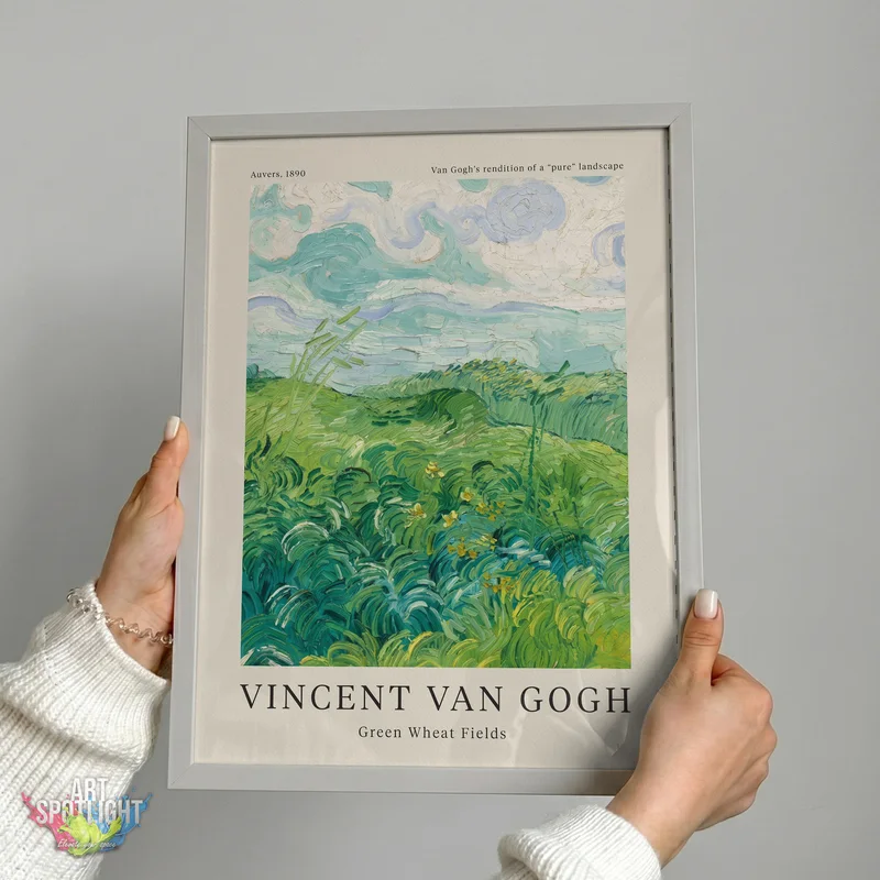 GREEN WHEAT FIELDS — VINCENT VAN GOGH