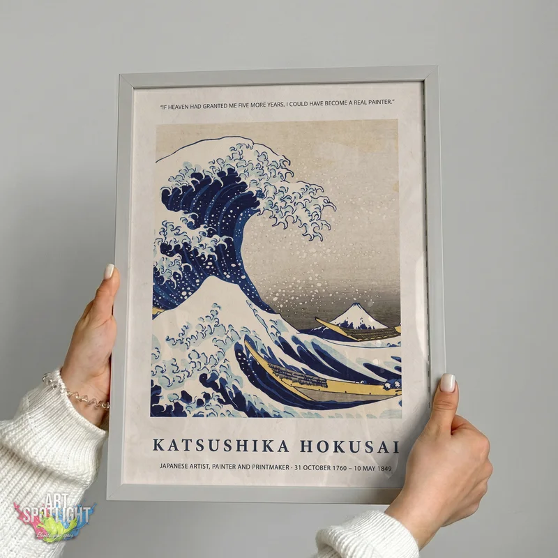 THE GREAT WAVE OFF KANAGAWA — KATSUSHIKA HOKUSAI
