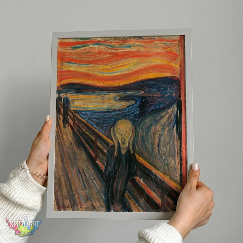 THE SCREAM BY EDVARD MUNCH
