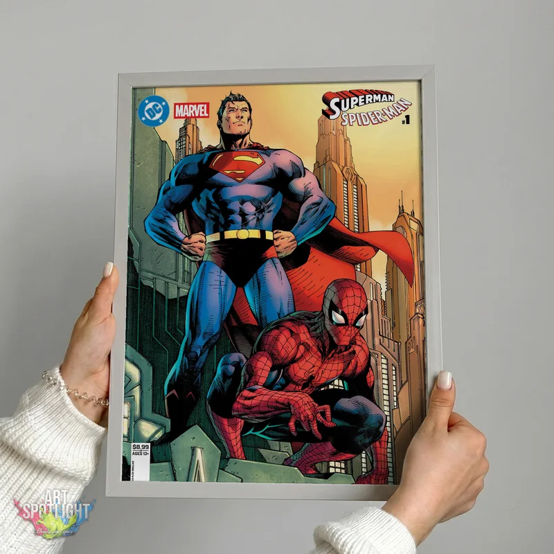 SUPERMAN AND SPIDER-MAN