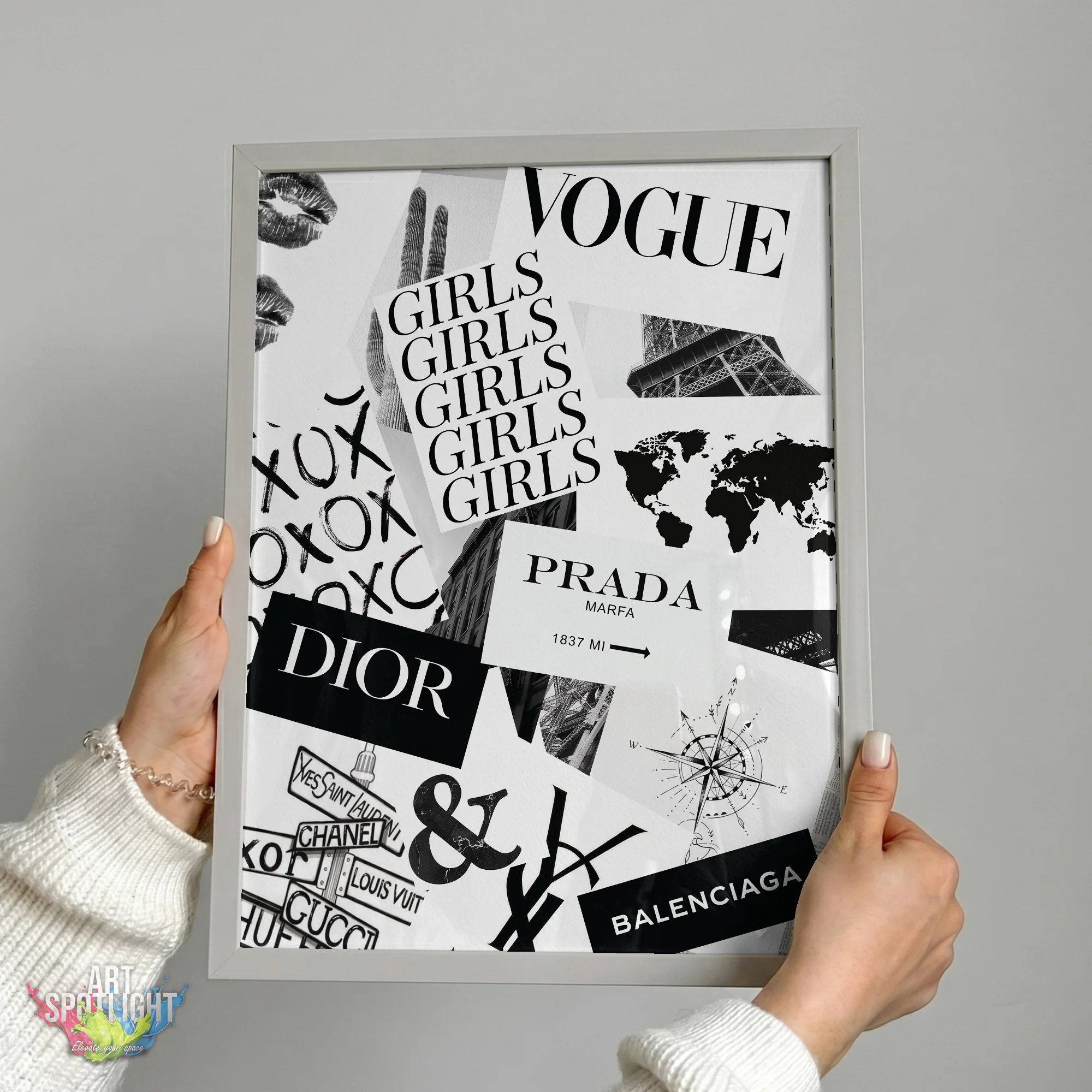 LUXURY FASHION COLLAGE