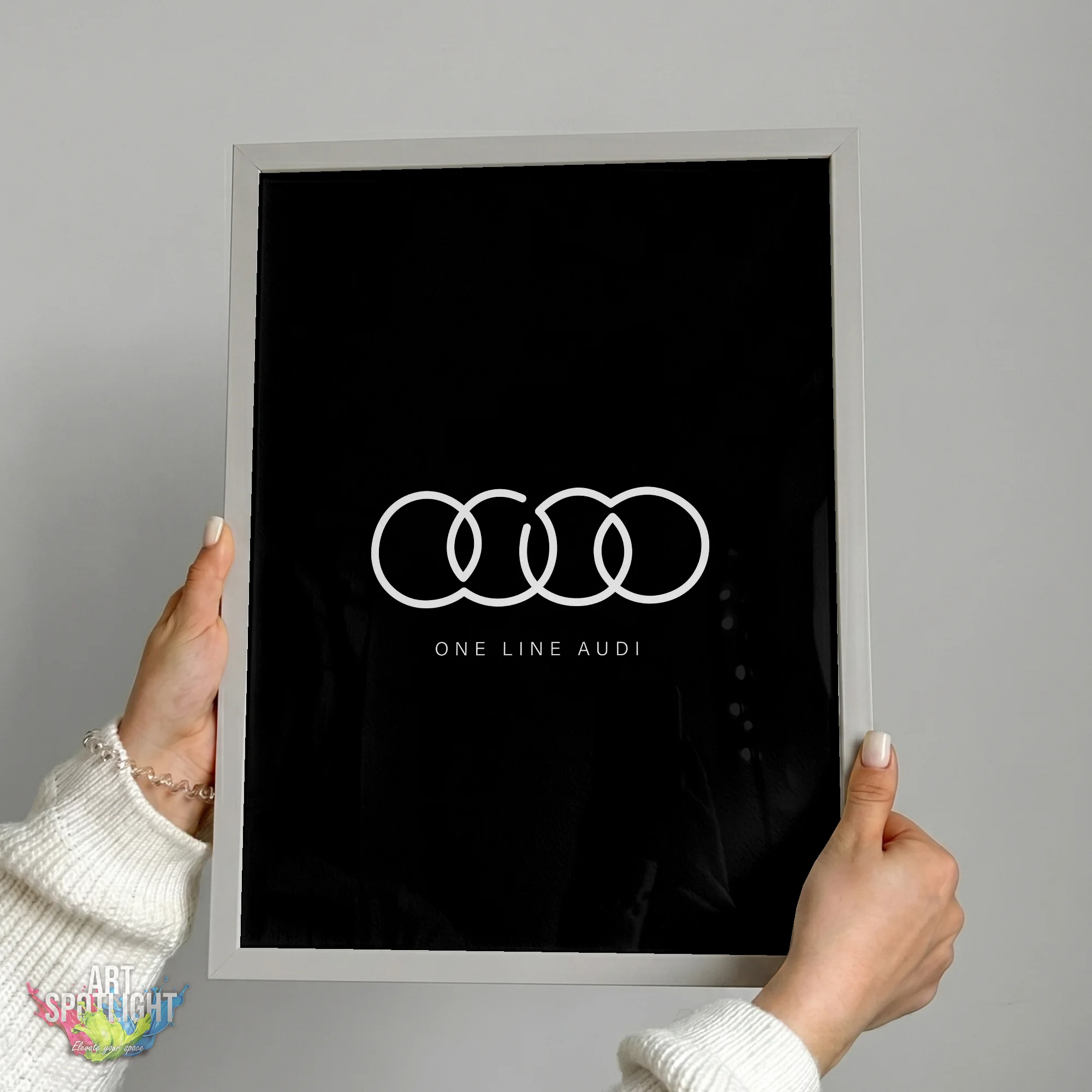 AUDI ONE LINE LOGO