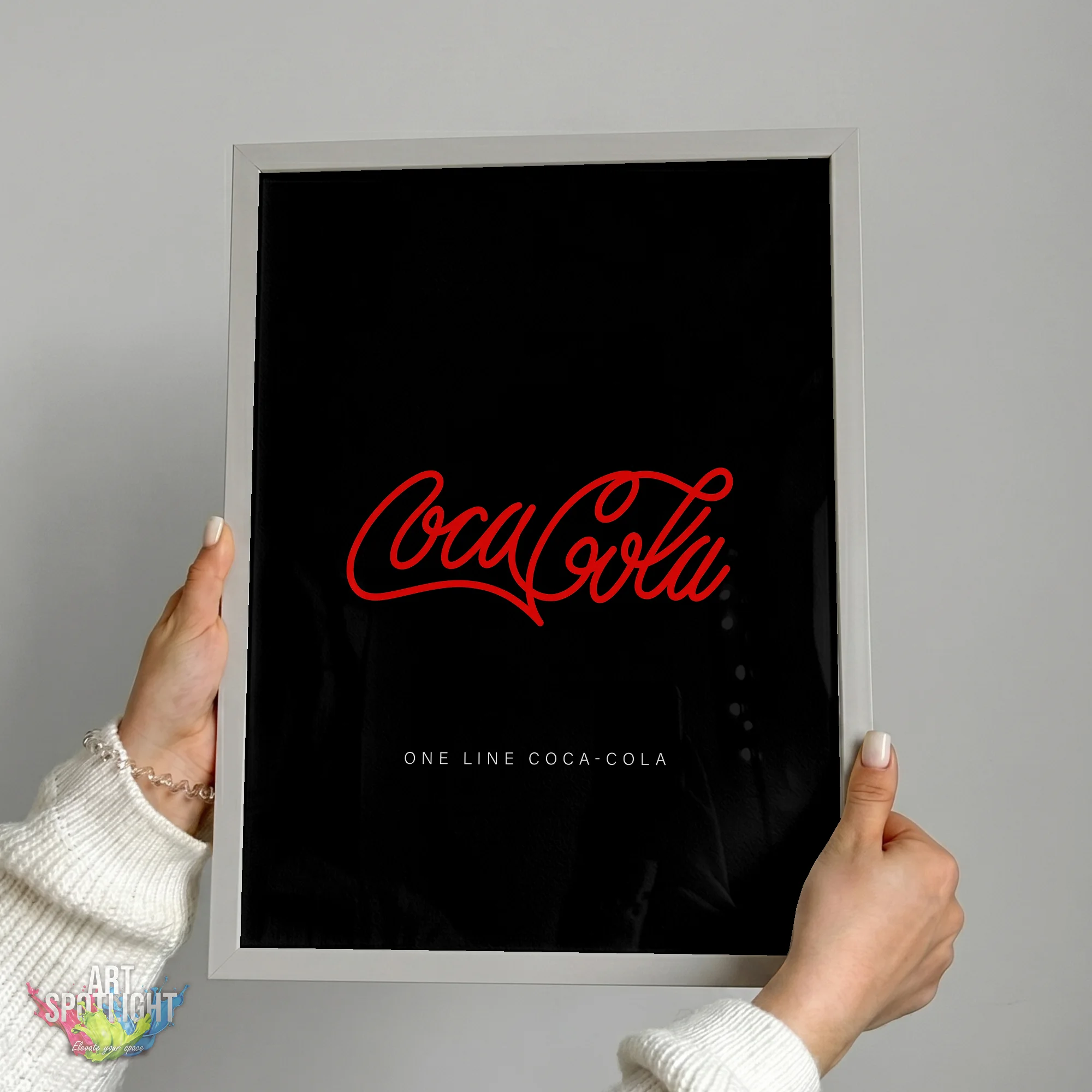 COCA-COLA ONE LINE LOGO