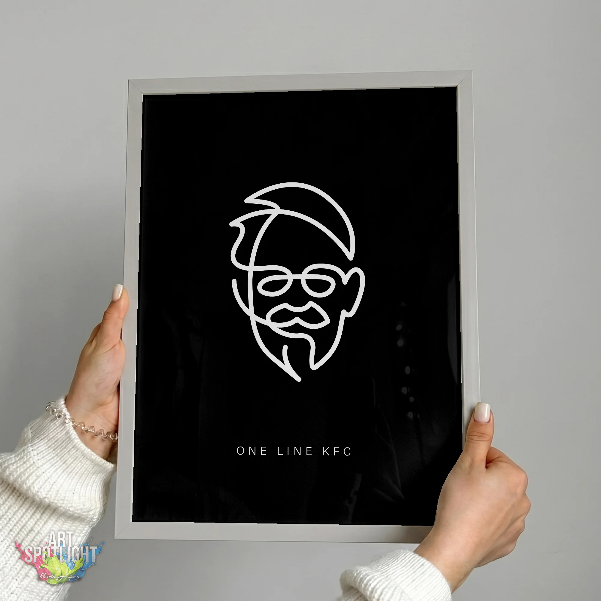 KFC ONE LINE LOGO