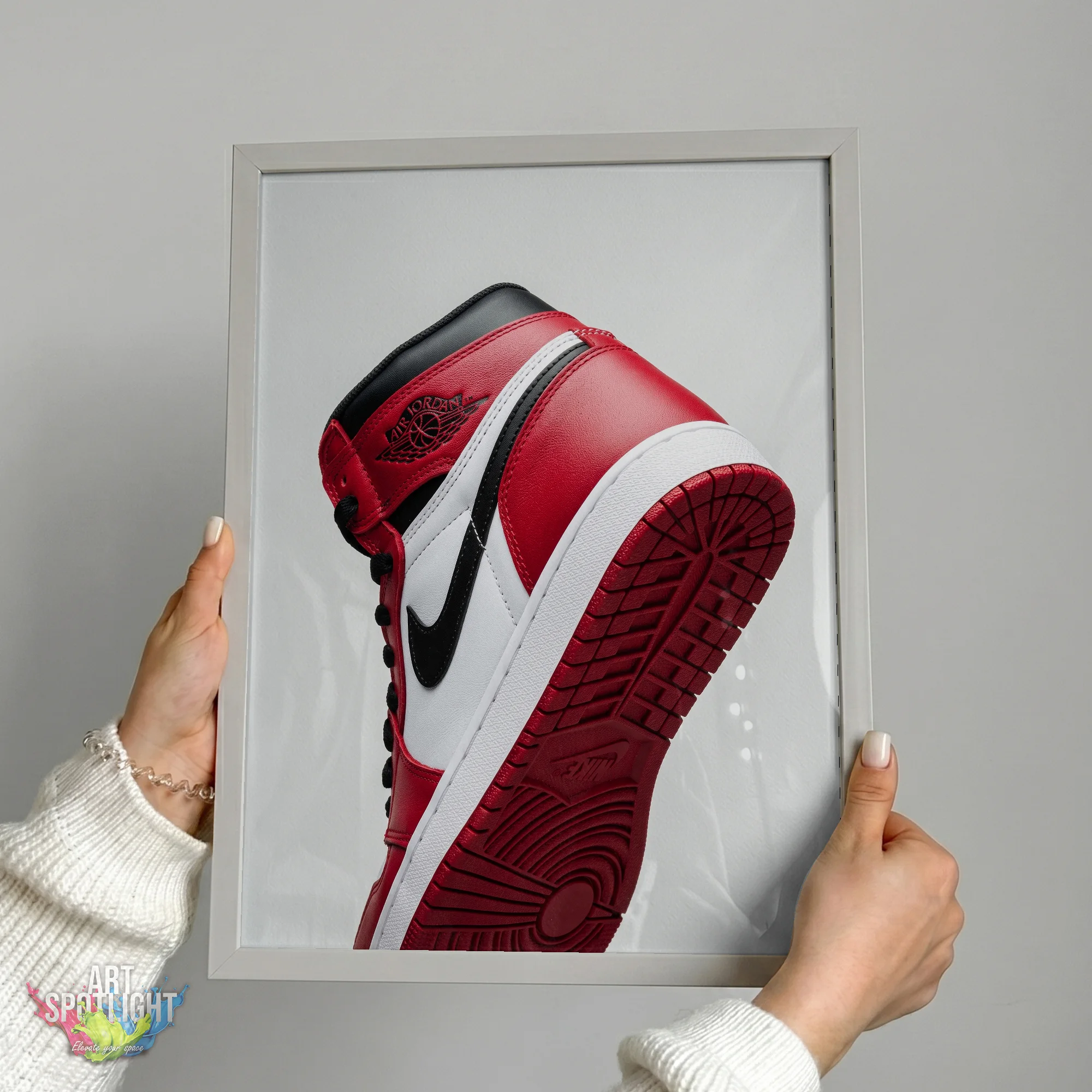 AIR JORDAN 1 RED AND WHITE