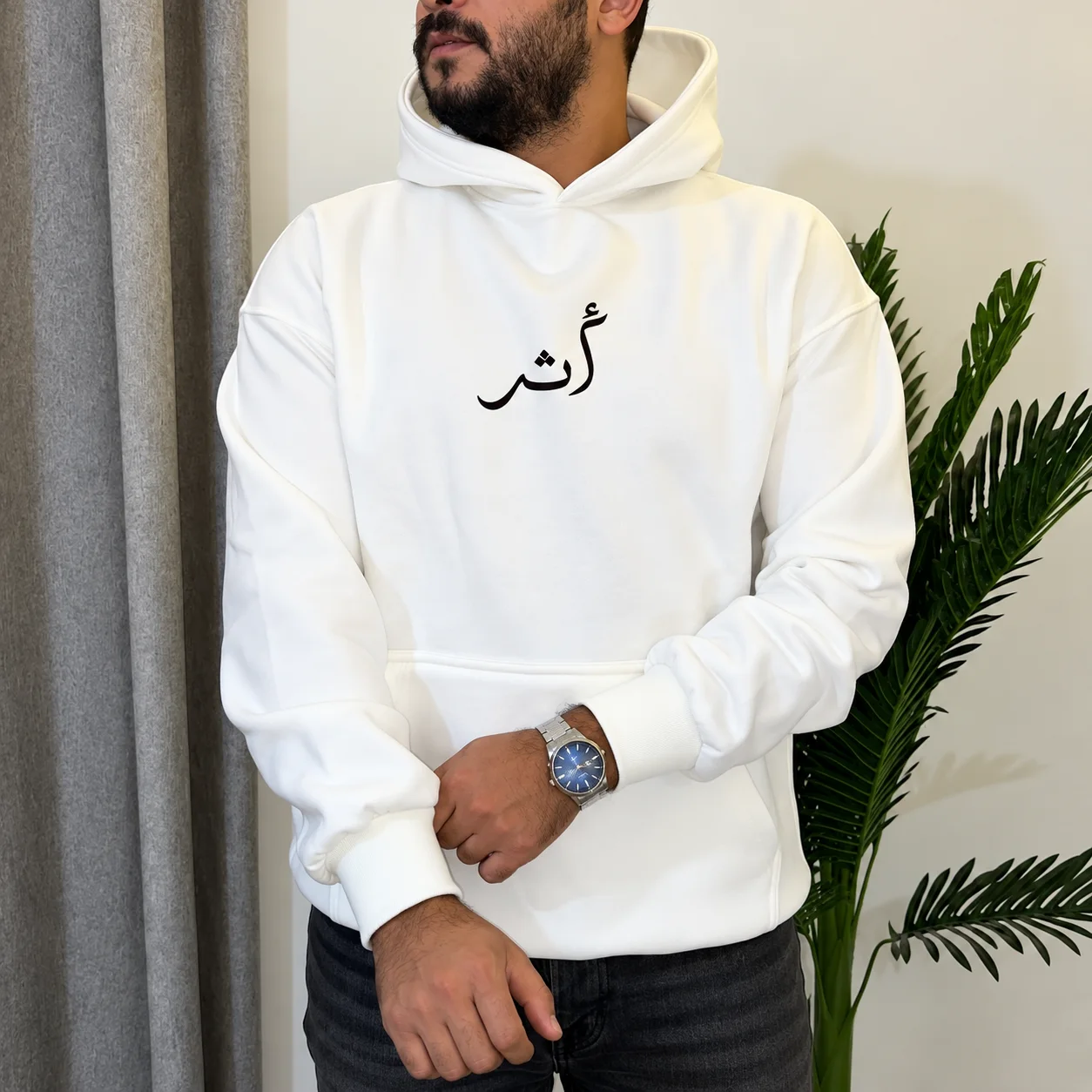 Weirdany Classic Hoodie - Eggshell Off-White
