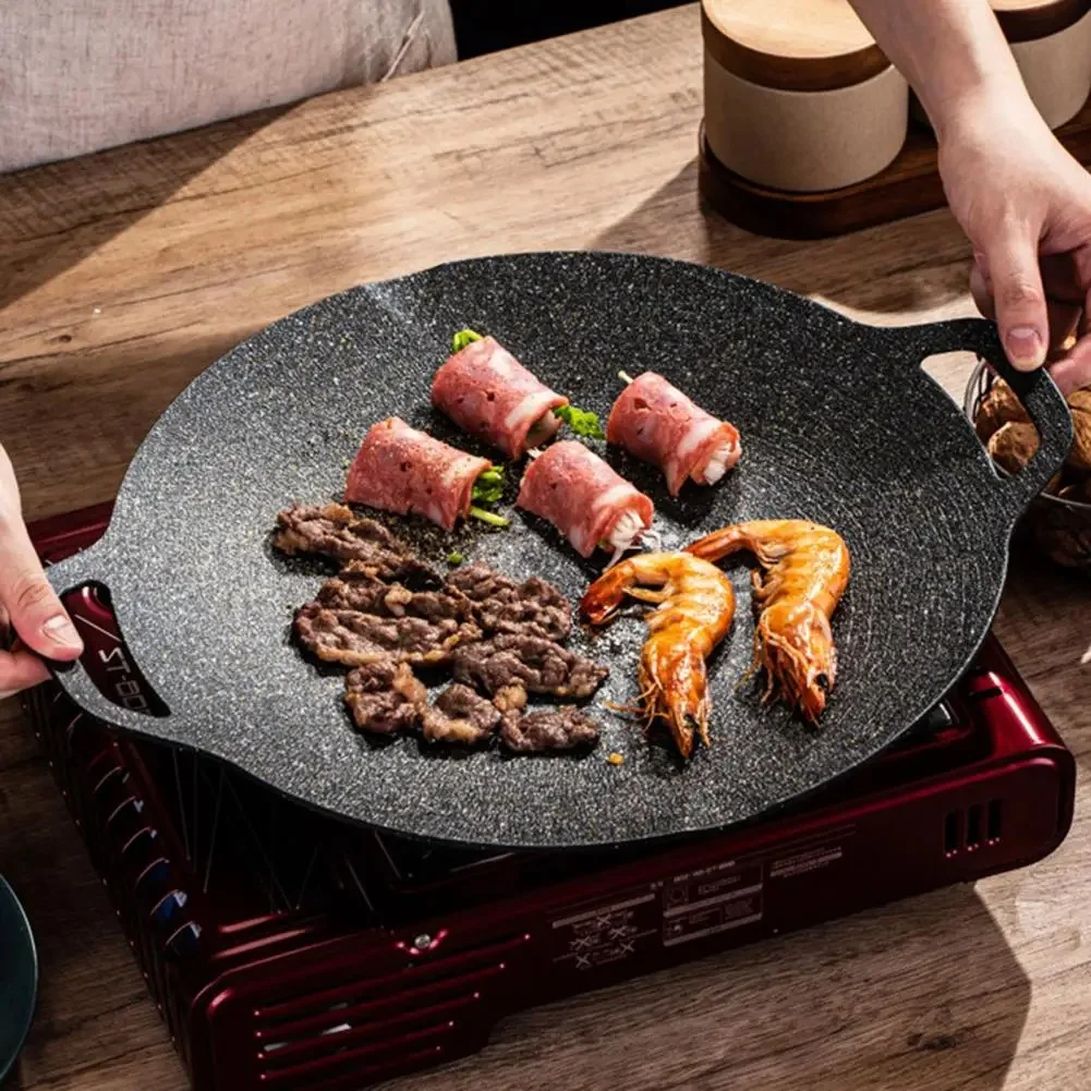 Grilloire Anti Adhésive , Braise Poisson, Viande, 38CM (SUPER PROMO 🔥 Stock limité !) -Livraison 1000f à Abidjan-