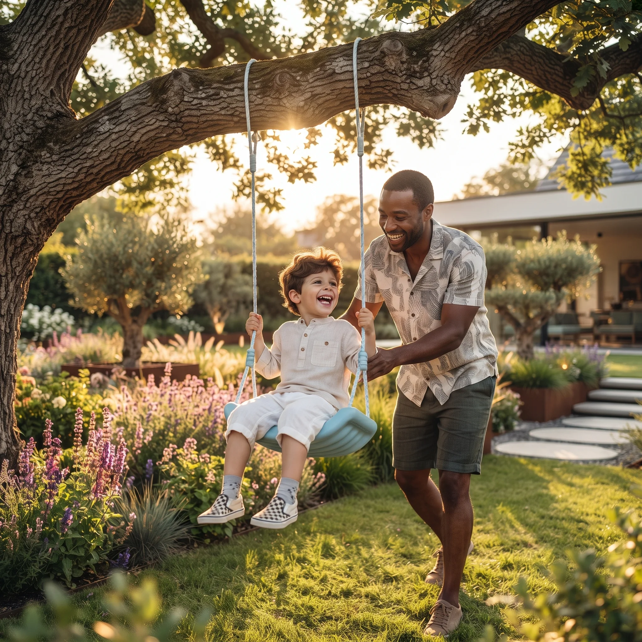 🛝 Ensemble Balançoire de Jardin pour Enfants Offrez à vos enfants un espace de jeu amusant directement à la maison !