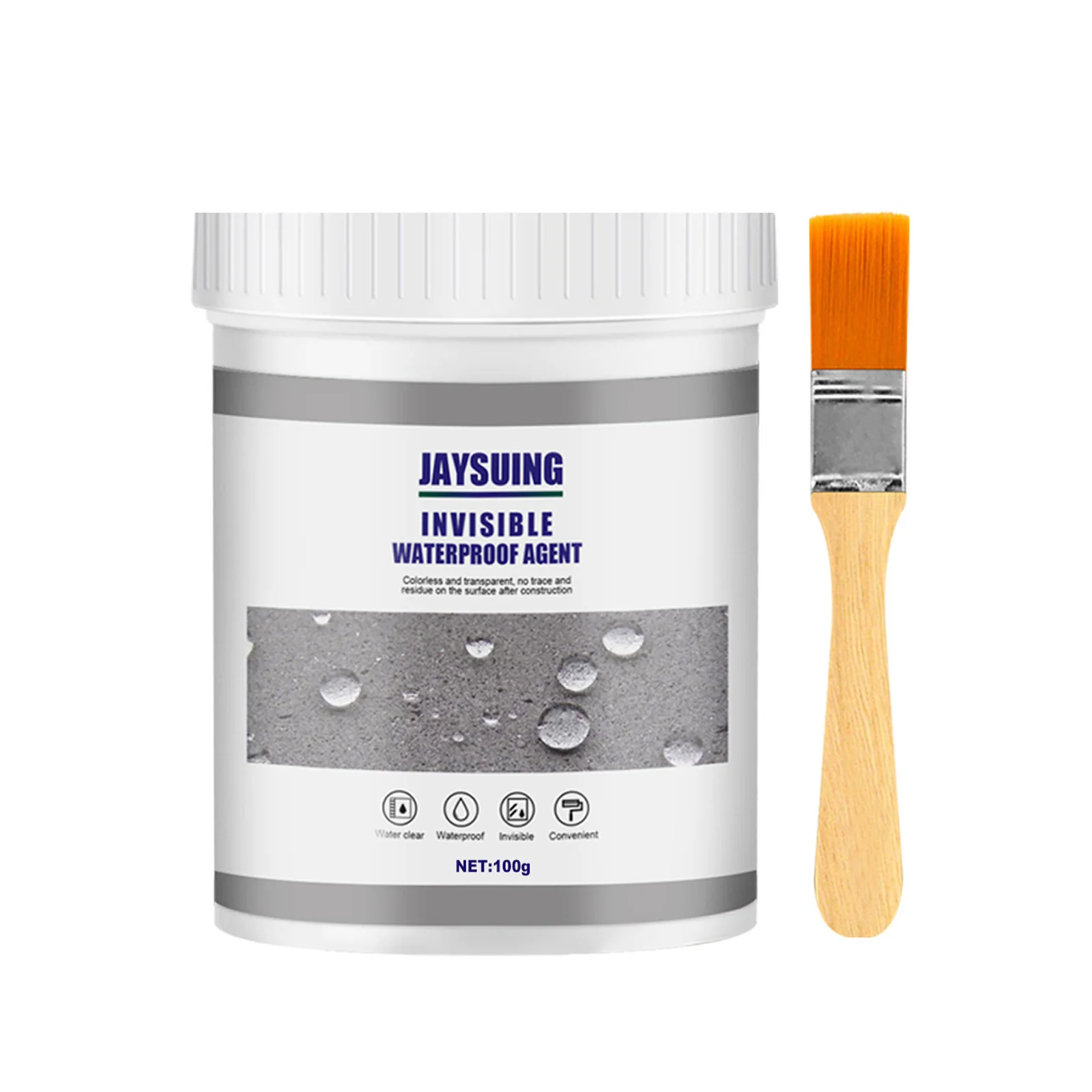 🏠 Revêtement Imperméabilisant Transparent Anti-Fuite – Réparation des Fissures
