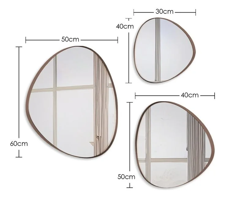 3 Miroirs De Décoration