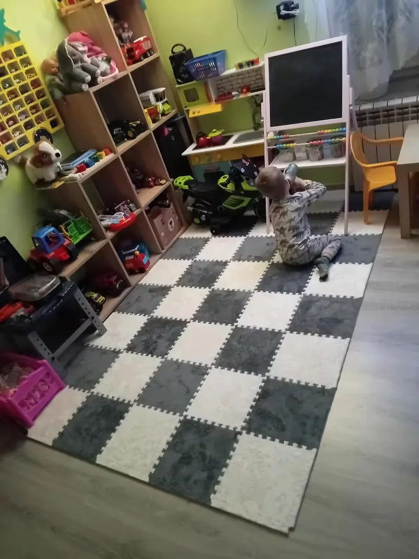 Pack Tapis Puzzle Format 30cm/30cm Doux et confortable