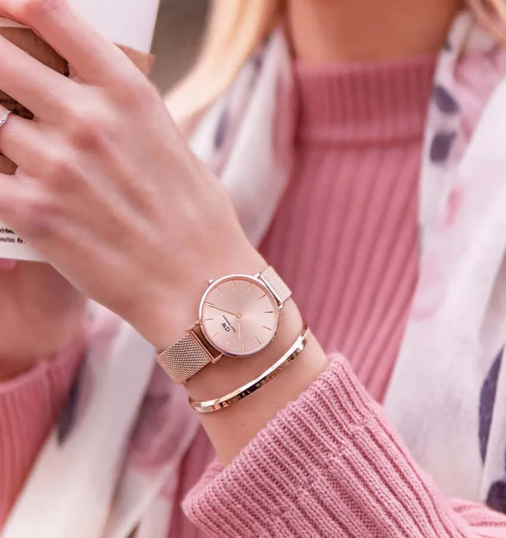 DW Gold Pink Watch ( Test )