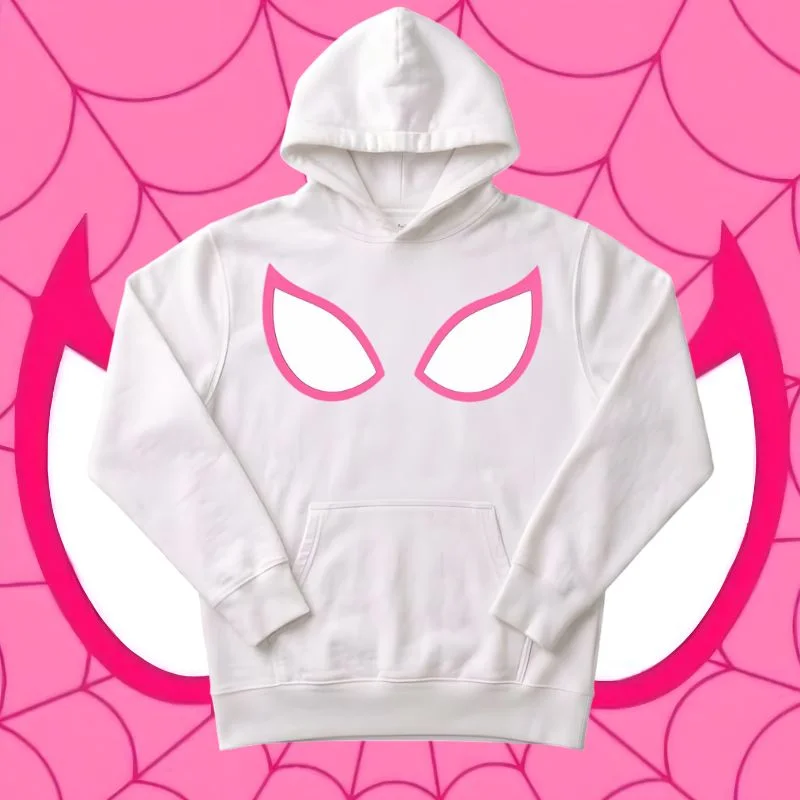 Hoodie Spider Gwen Eyes