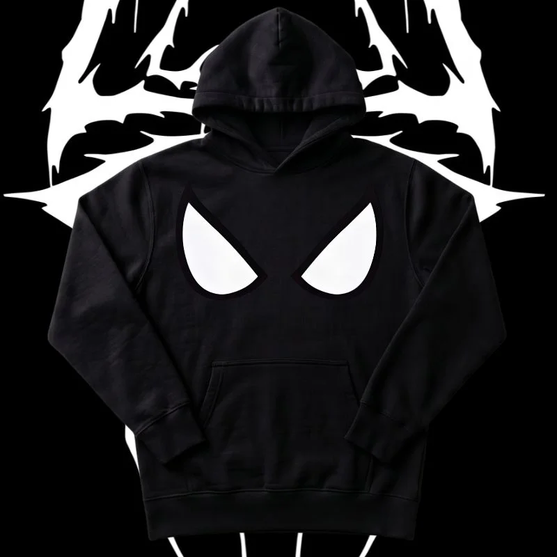 Hoodie Black Spider Eyes