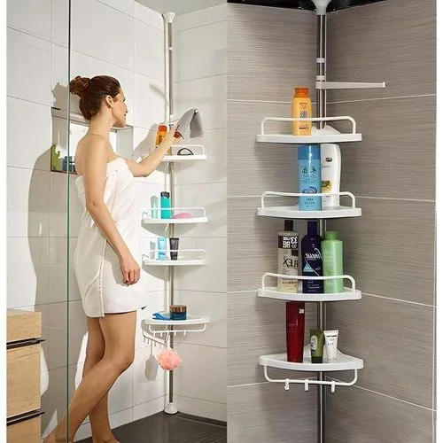 Serviteur d'Angle Télescopique de Douche & Salle de Bain
