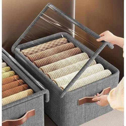 Boîte de Rangement pour vêtements avec couvercle