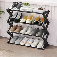 Étagère à chaussures à quatre niveaux