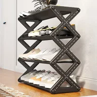 Étagère à chaussures à quatre niveaux