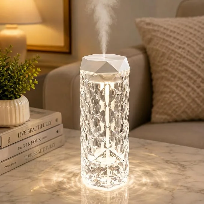 Humidificateur d'Air Effet Cristal