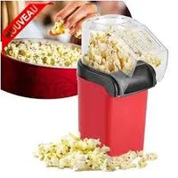 Machine à Popcorn Électrique à Air Chaud Style Rétro