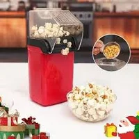 Machine à Popcorn Électrique à Air Chaud Style Rétro