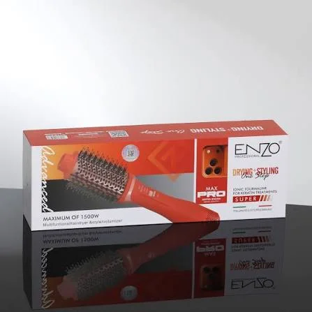 ENZO Professional 17 Pro Max – Brosse Séchante & Coiffante 1500W