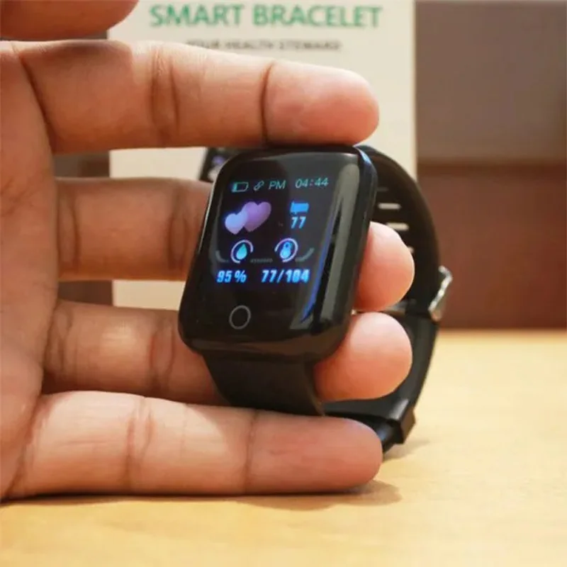 ساعة سمارت LH719 الذكية باللون الأسود – تتبع صحتك ورياضتك بأناقة! ⌚⚡
