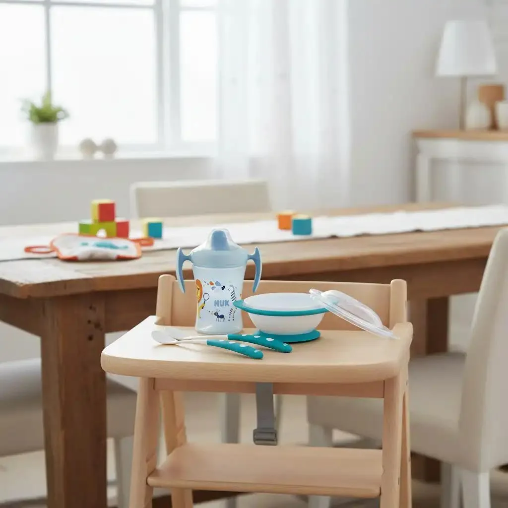 Nuk Set Repas 4 pièces bleu
