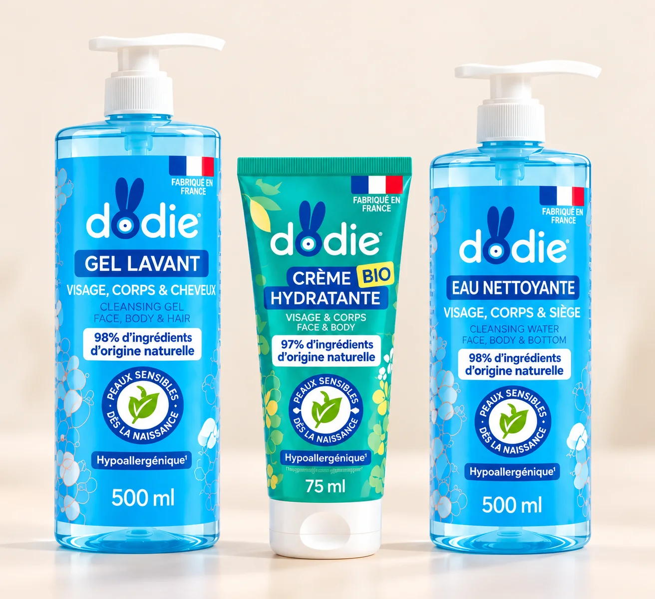 Pack Douceur & Hydratation Dodie
