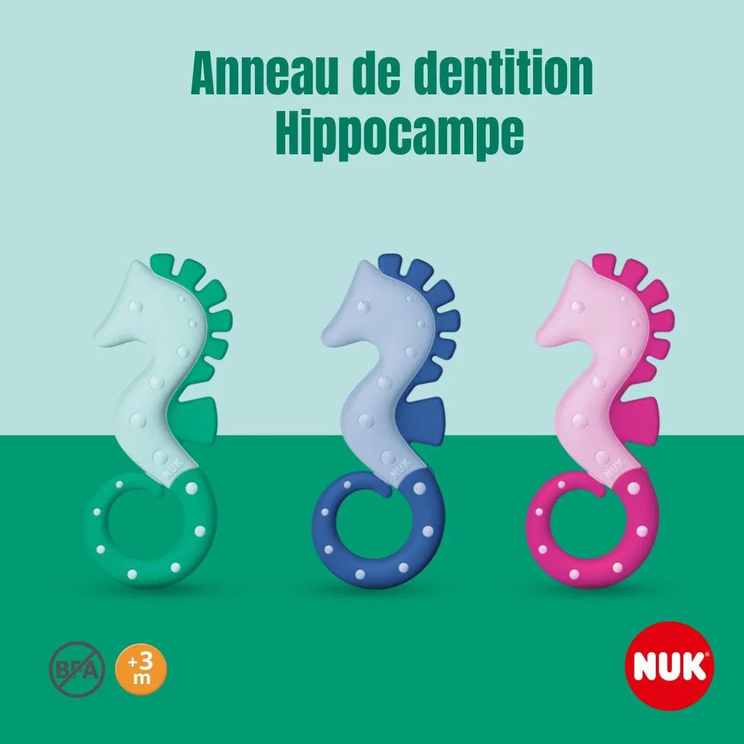 Nuk Anneau de Dentition Hippocampe