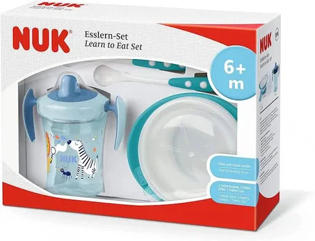 Nuk Set Repas 4 pièces bleu