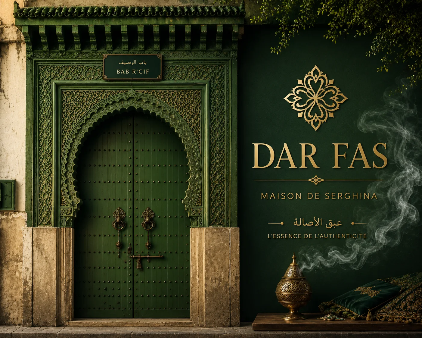 Dar Fès - Maison Serghina -encens marocain traditionnel