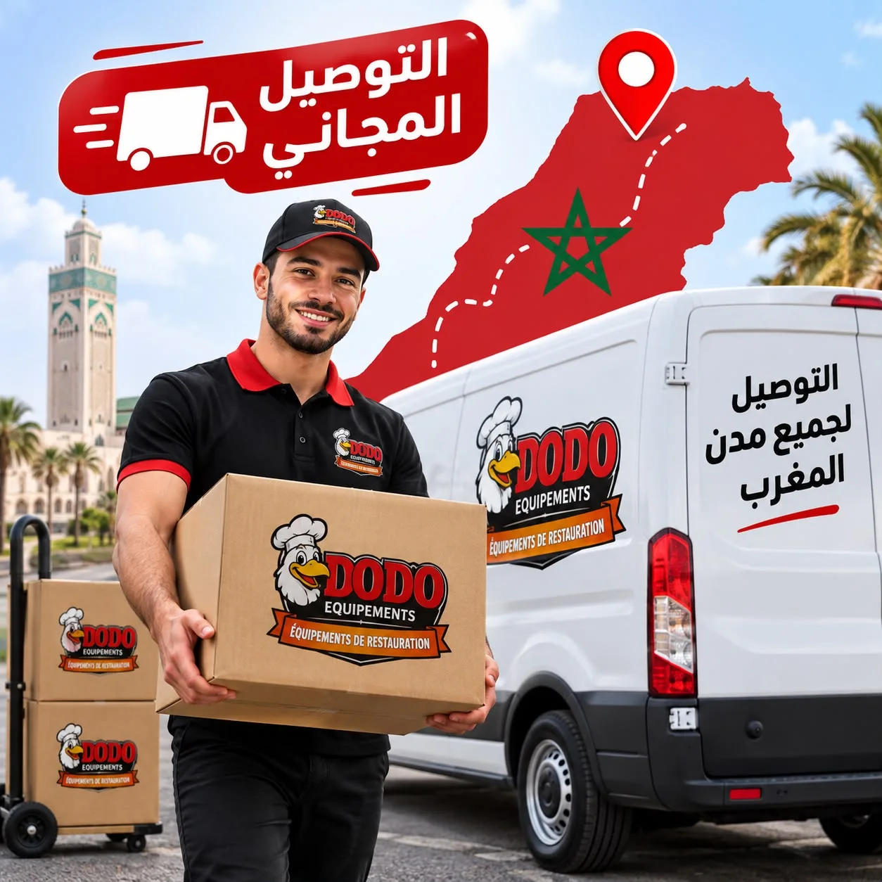 التوصيل المجاني