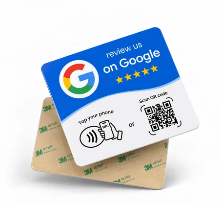 Plaque d'Avis Google Intelligente (Google Review NFC)