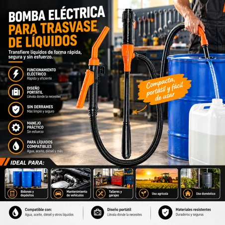 Bomba Eléctrica Portátil