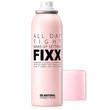 So Natural All Day Tight Make Up Setting Fixx 75ml. ناتشورال بخاخ تثبيت المكياج أول دي تايت