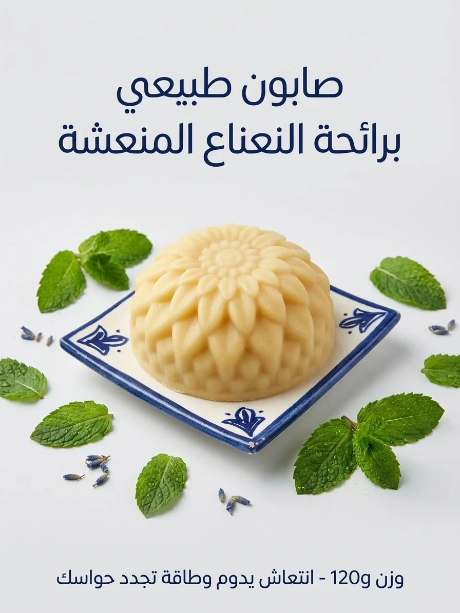 Savon a la menthe 120g