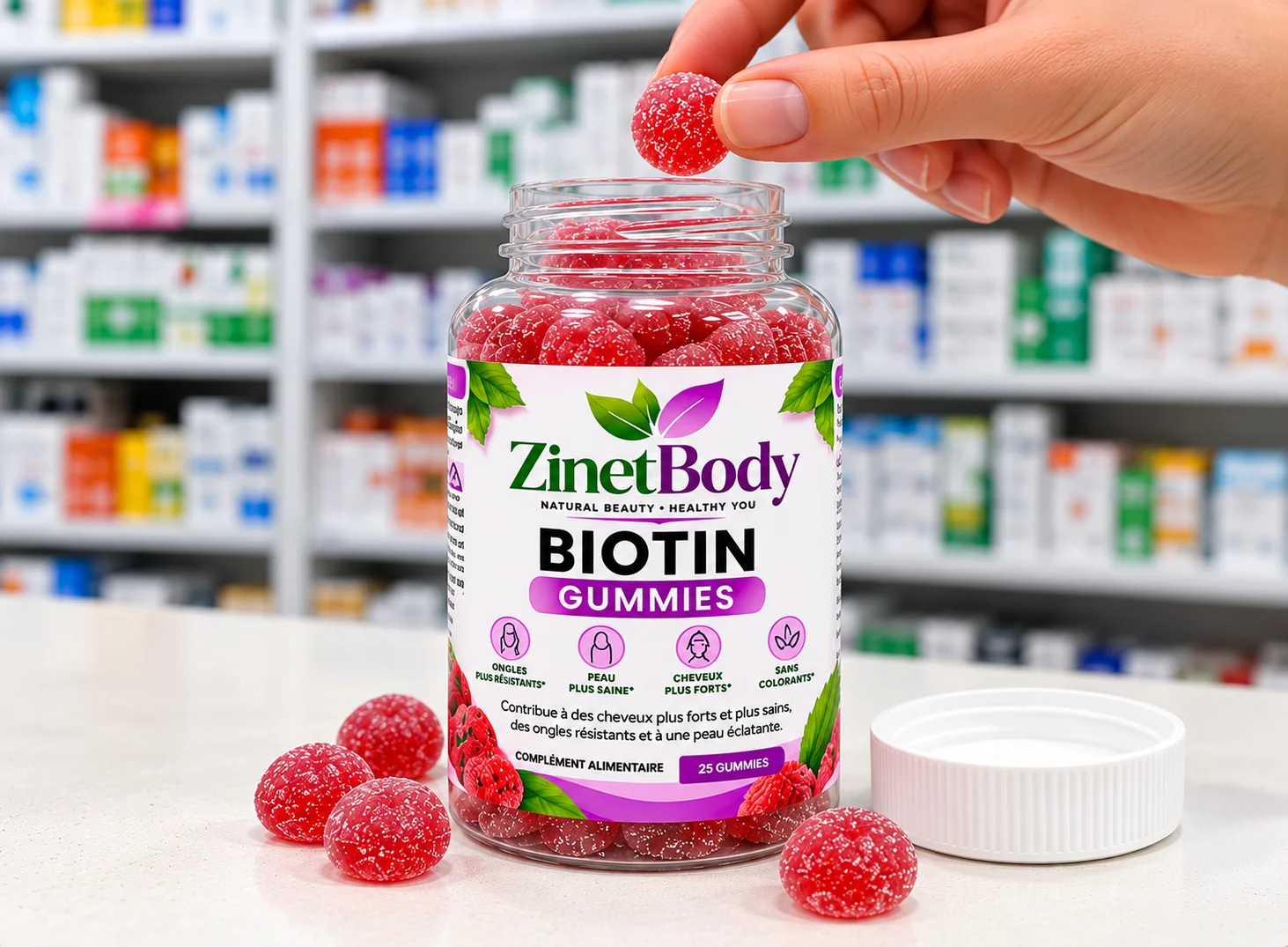 Gummies biotine 25 Gummies