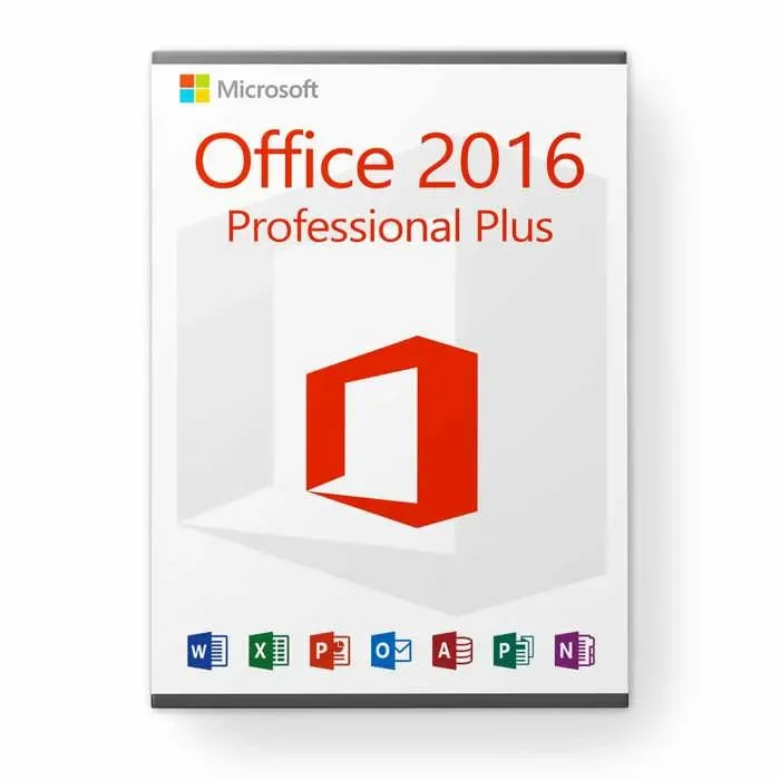 Microsoft Office 2016 Professional Plus Licence